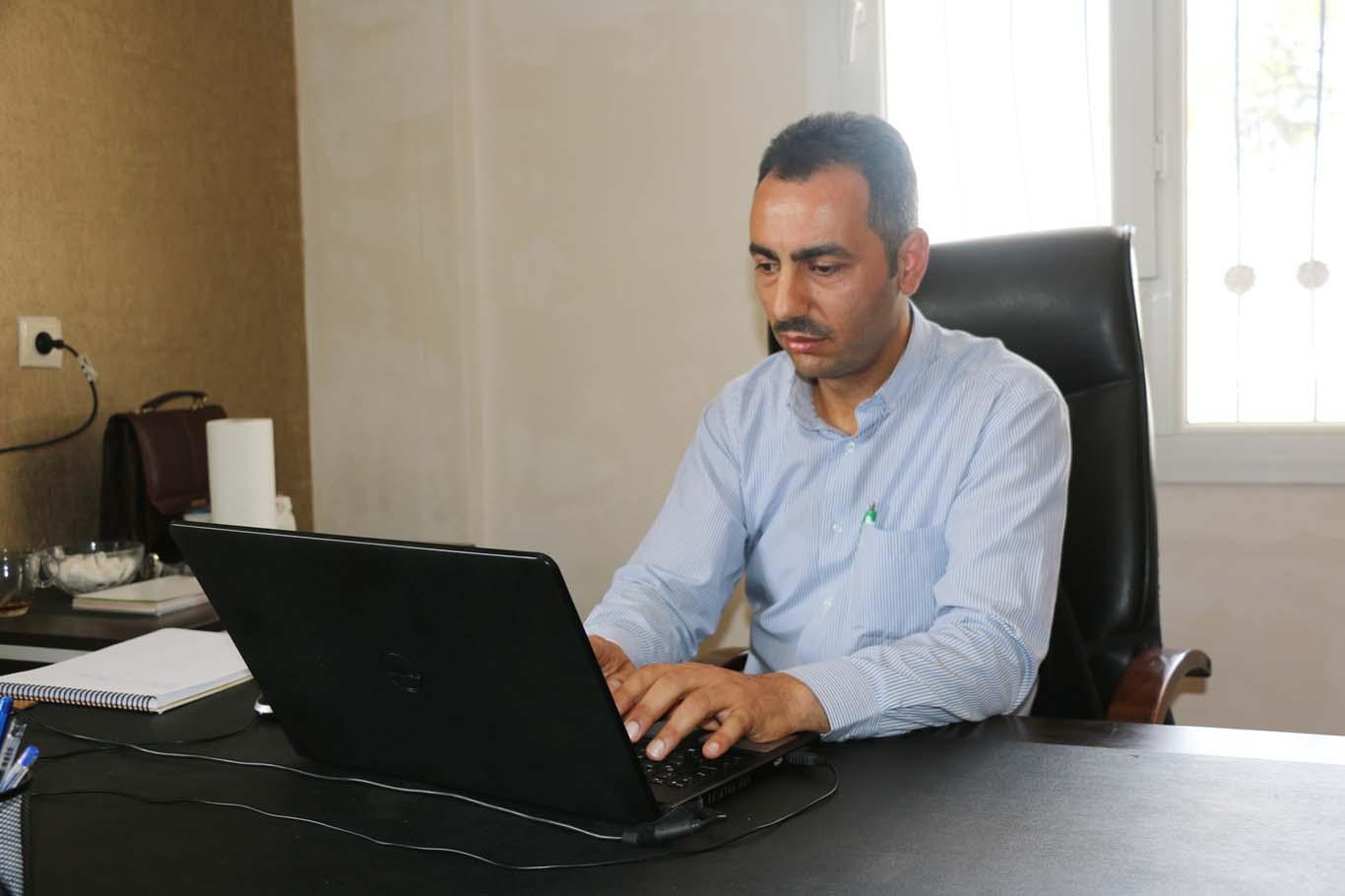 Şanlıurfa Hayrat İnsani Yardım Derneği Şube Başkanı Abdullah Toprak